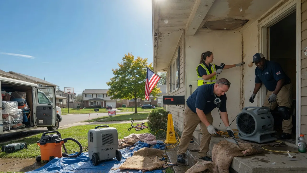 Water Damage Restoration in Merom, IN near me